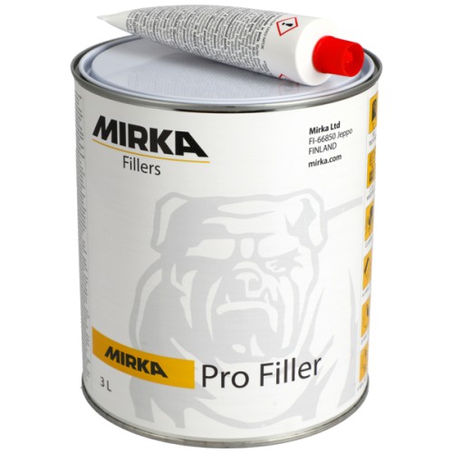 MIRKA MASILLA PRO FILLER 3L RELLENO + PEROXIDO MIRKA MASILLA PRO FILLER 3L RELLENO + PEROXIDO