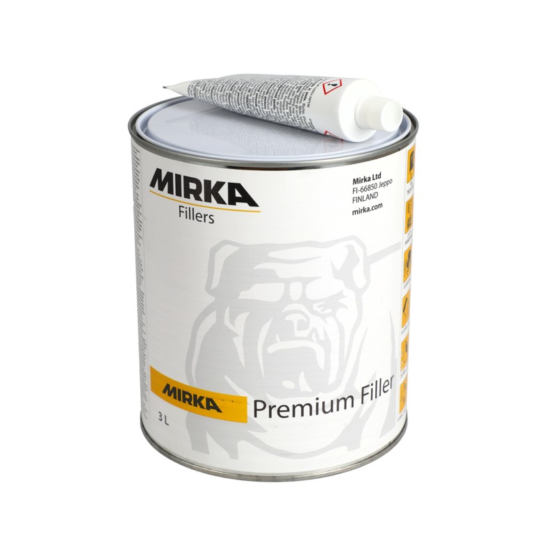 MIRKA MASILLA PREMIUM 3L (ACABADOS) + PEROXIDO