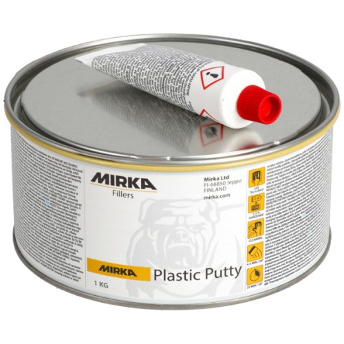 MIRKA MASILLA PLASTICOS 1KG + PEROXIDO MIRKA MASILLA PLASTICOS 1KG + PEROXIDO