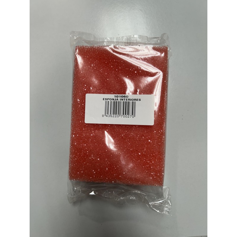 ESPONJA ROJA INTERIORES