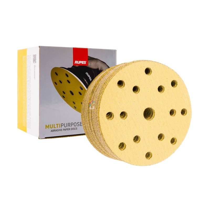 RUPES DISCO ABRASIVO MULTIPURPOSE AMARILLO 150mm